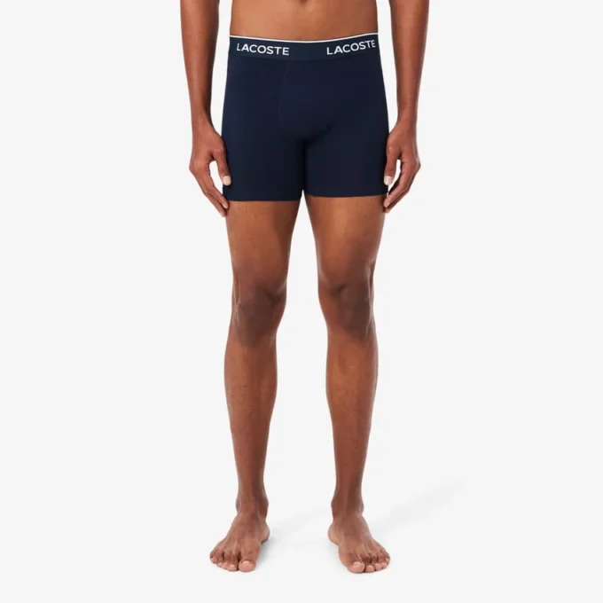 Conjunto de 3 Boxers em algodão elástico para homem