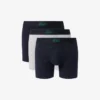 Conjunto de 3 boxers em jersey de algodão elástico estampado