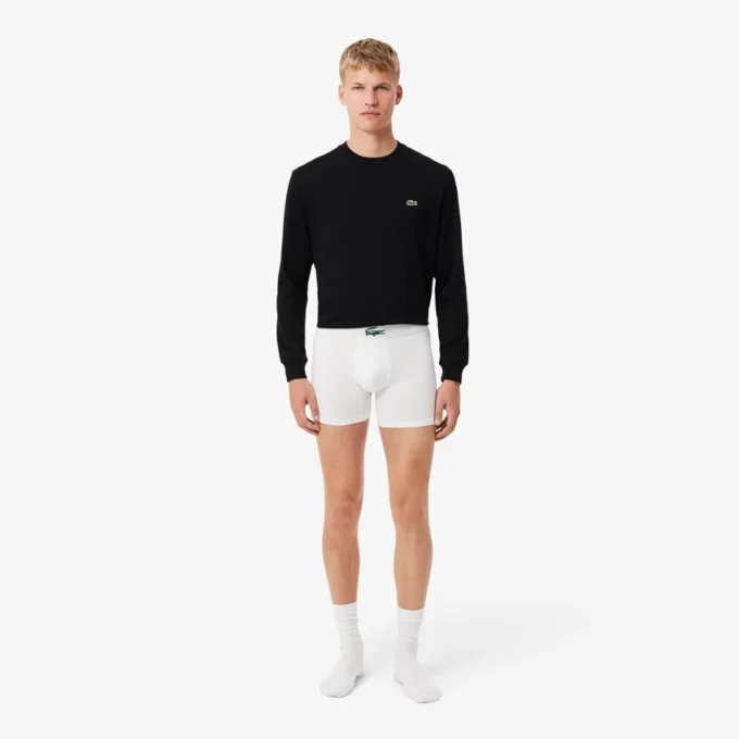 Conjunto de 3 boxers em jersey elástico