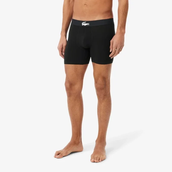 Conjunto de 3 boxers em jersey elástico