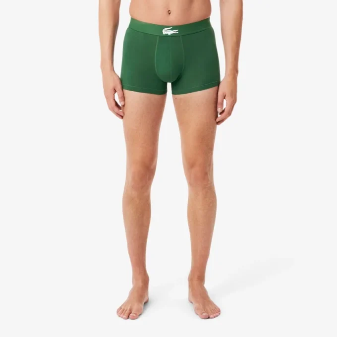 Conjunto de 3 boxers em jersey elástico