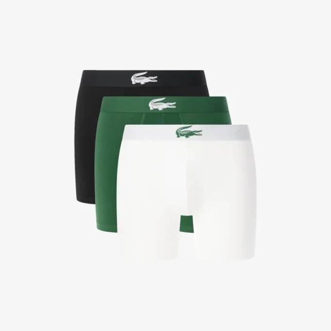 Conjunto de 3 boxers em jersey elástico