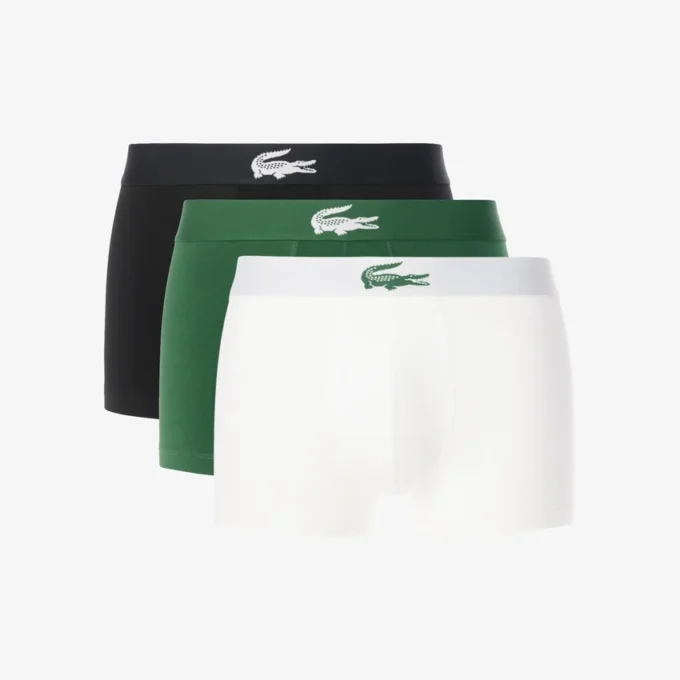 Conjunto de 3 boxers em jersey elástico
