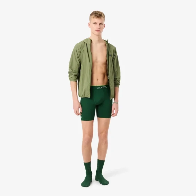 Conjunto de 3 boxers em malha técnica