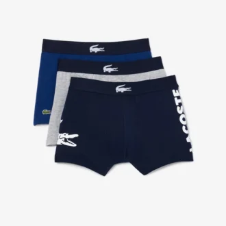 Conjunto de 3 boxers estampados para homem
