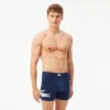 Conjunto de 3 boxers masculinos com cintura com crocodilo
