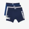 Conjunto de 3 boxers masculinos com cintura com crocodilo