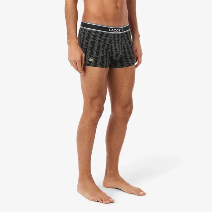 Conjunto de 3 boxers Monogram para homem