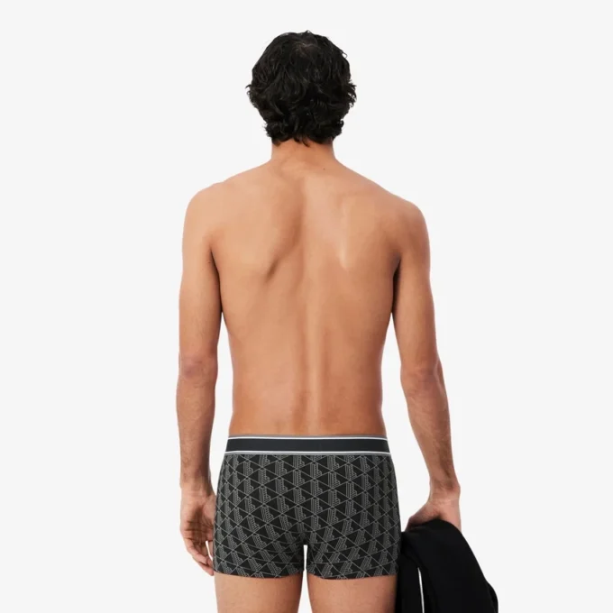 Conjunto de 3 boxers Monogram para homem