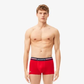 Conjunto de 3 boxers multicoloridos para homem