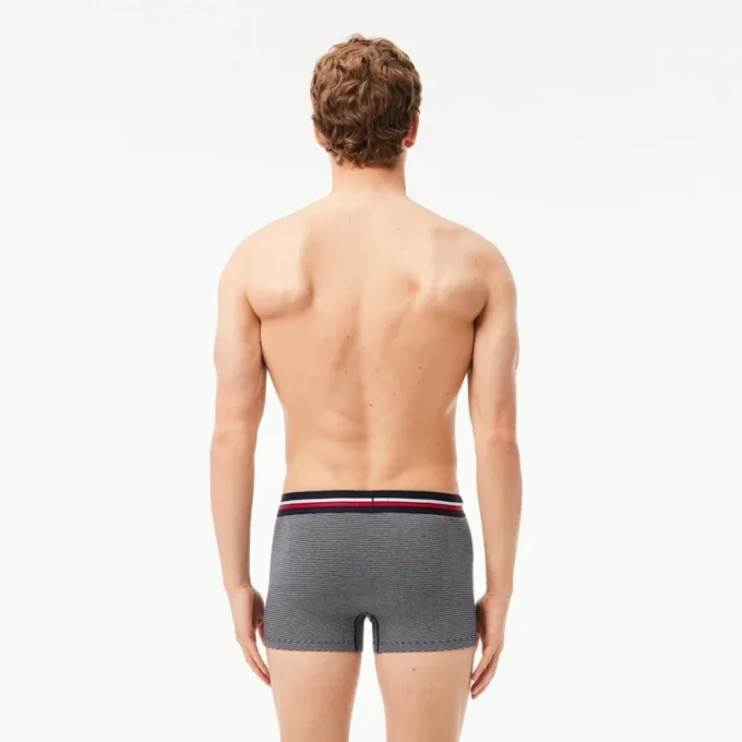 Conjunto de 3 boxers multicoloridos para homem