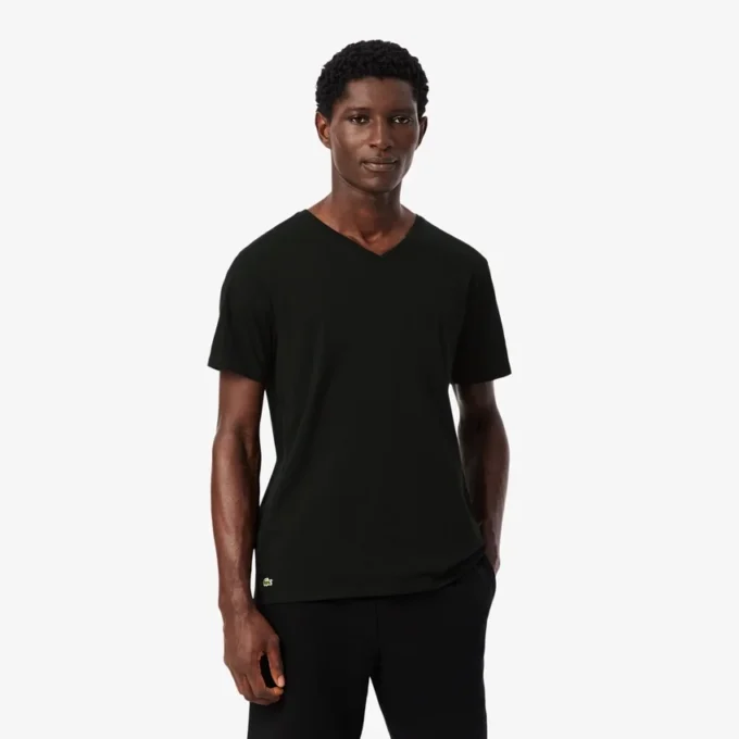 Conjunto de 3 camisolas interiores de algodão para homem
