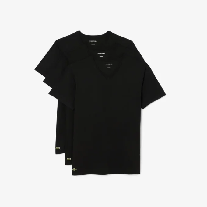 Conjunto de 3 camisolas interiores de algodão para homem