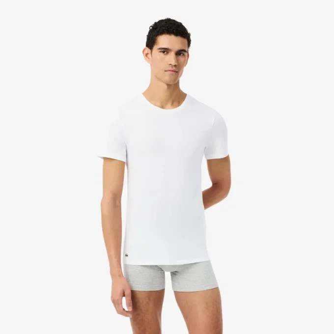Conjunto de 3 camisolas interiores slim fit para homem