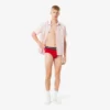 Conjunto de 3 cuecas de algodão com logótipo na cintura para homem