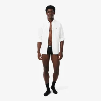 Conjunto de 3 cuecas justas em jersey elástico