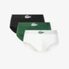 Conjunto de 3 cuecas justas em jersey elástico