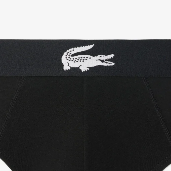 Conjunto de 3 cuecas justas em jersey elástico
