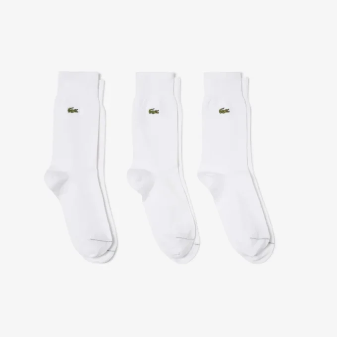 Conjunto de 3 pares de meias compridas unissexo