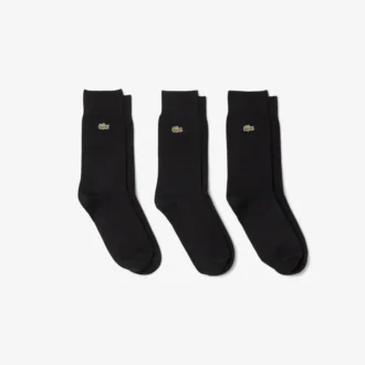 Conjunto de 3 pares de meias compridas unissexo