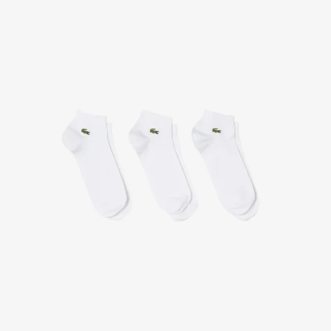 Conjunto de 3 pares de meias curtas unissexo