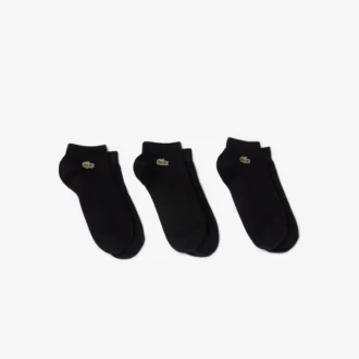 Conjunto de 3 pares de meias curtas unissexo