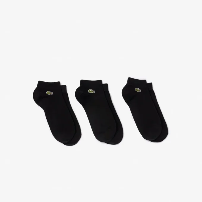 Conjunto de 3 pares de meias curtas unissexo