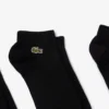 Conjunto de 3 pares de meias curtas unissexo