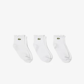 Conjunto de 3 pares de meias de algodão