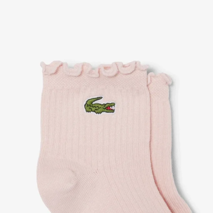 Conjunto de 3 pares de meias de algodão