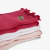 Conjunto de 3 pares de meias de algodão