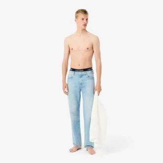 Conjunto de 5 boxers de banho em jersey de algodão para homem