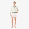 Conjunto de 5 boxers de cintura com marca para homem