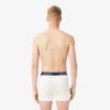 Conjunto de 5 boxers de cintura com marca para homem