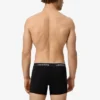 Conjunto de 5 boxers de cintura com marca para homem