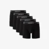 Conjunto de 5 boxers de cintura com marca para homem