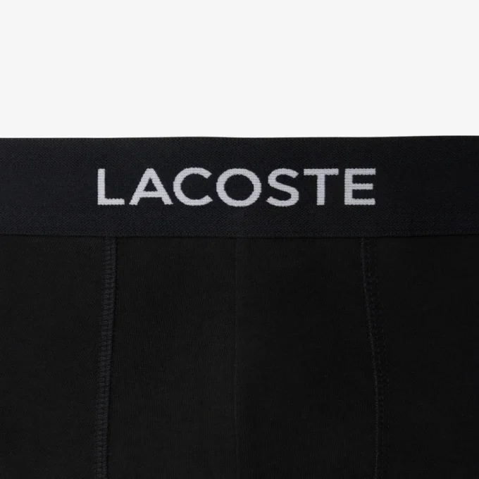 Conjunto de 5 boxers de cintura com marca para homem