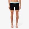 Conjunto de 5 boxers de cintura com marca para homem