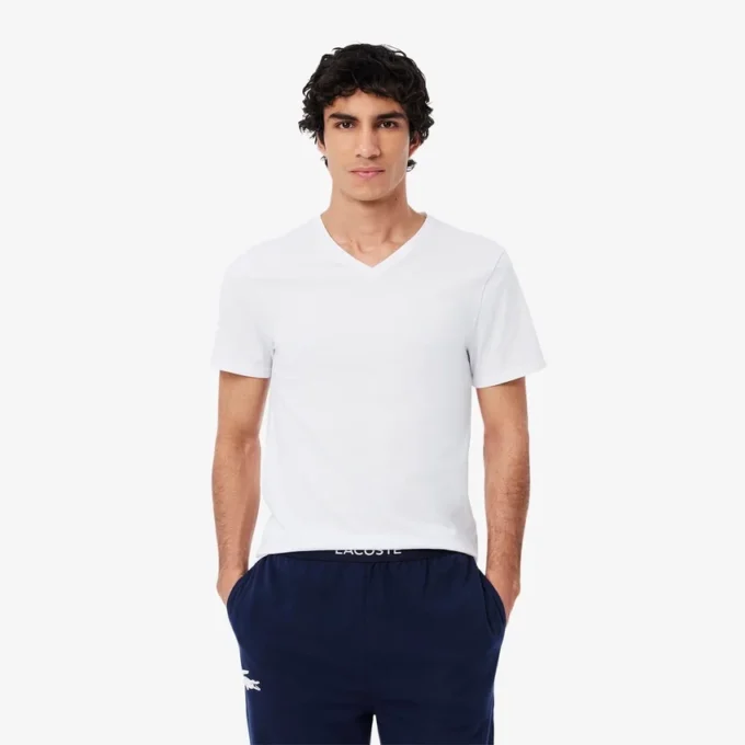 Conjunto de 5 camisolas interiores slim fit para homem