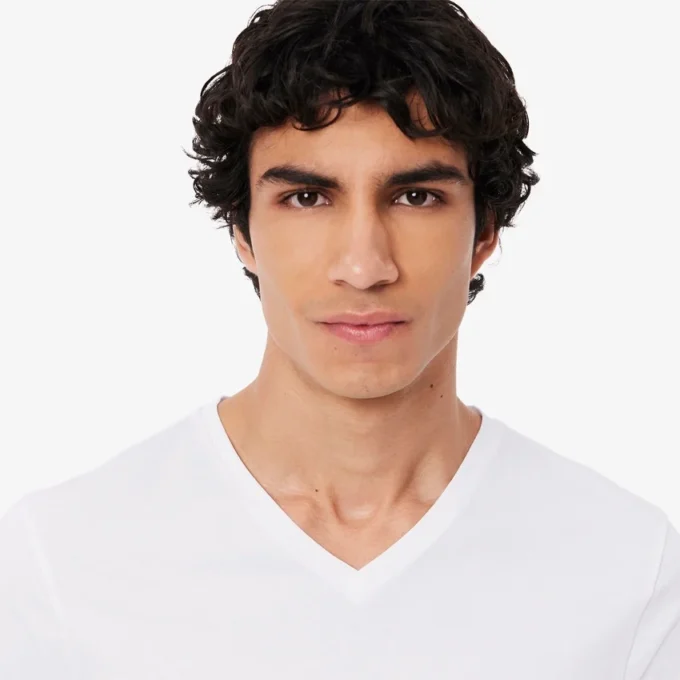 Conjunto de 5 camisolas interiores slim fit para homem