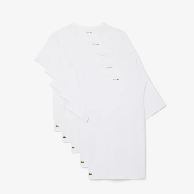 Conjunto de 5 camisolas interiores slim fit para homem