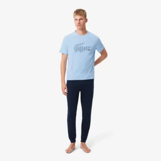 Conjunto de pijama de jersey Monogram para homem