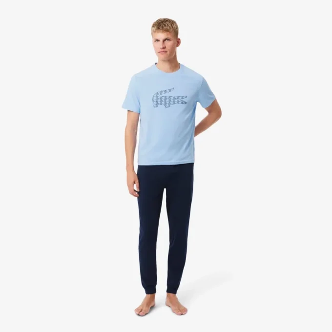 Conjunto de pijama de jersey Monogram para homem
