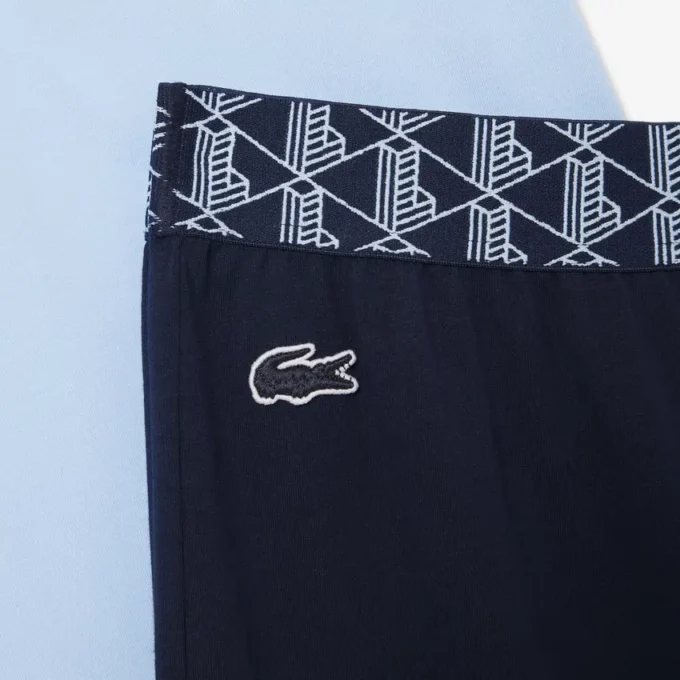 Conjunto de pijama de jersey Monogram para homem