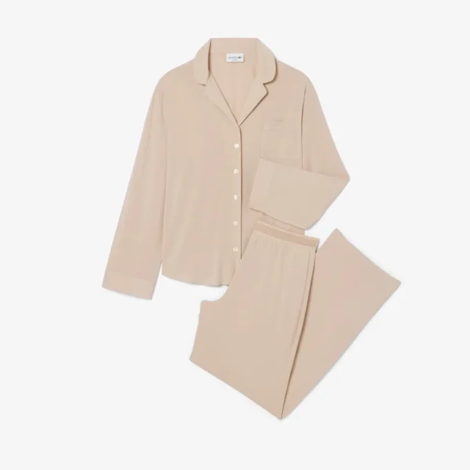 Conjunto de pijama em jersey modal