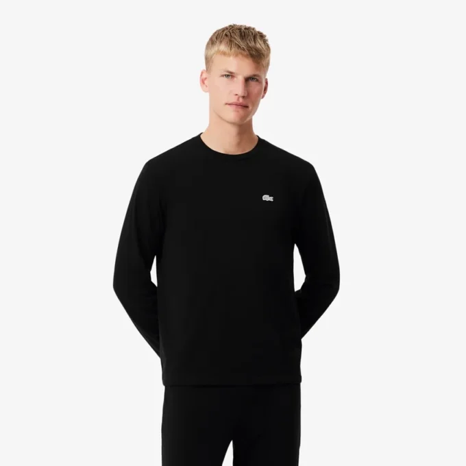 Conjunto de pijama masculino com cintura prateada