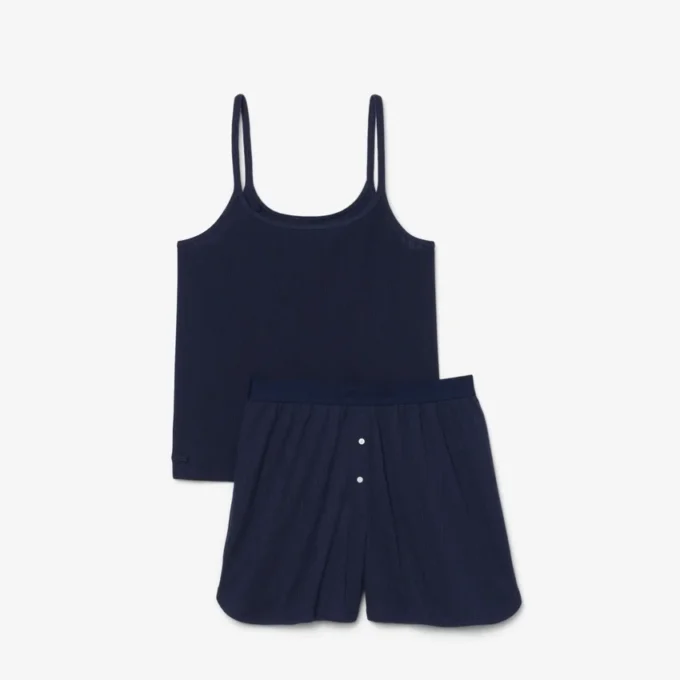 Conjunto de pijama Pointelle