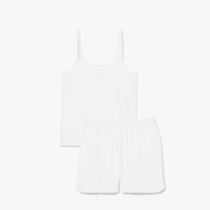 Conjunto de pijama Pointelle