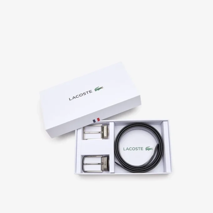 Conjunto de presente com cinto com fivela de dois pinos