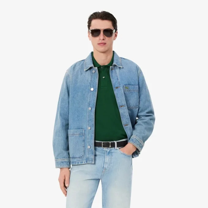 Conjunto de presente com cinto de couro liso e fivela